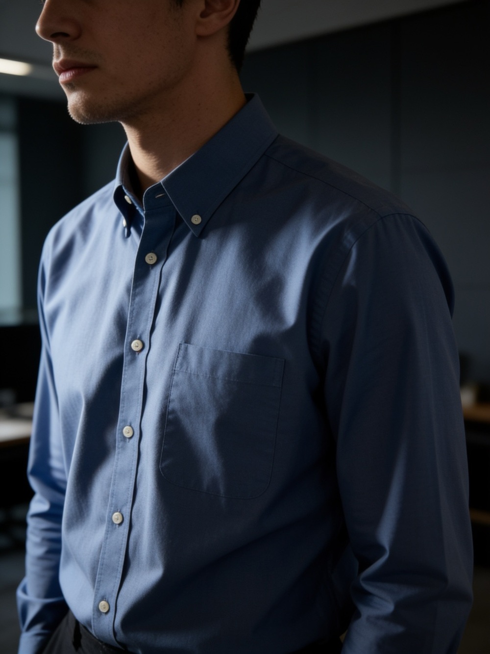 Nordstrom Men's Button-Down Shirt in Blue